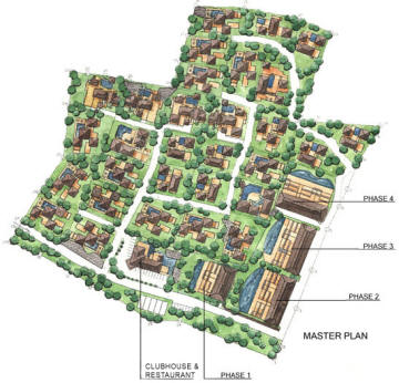 Site plan Angthong Hills